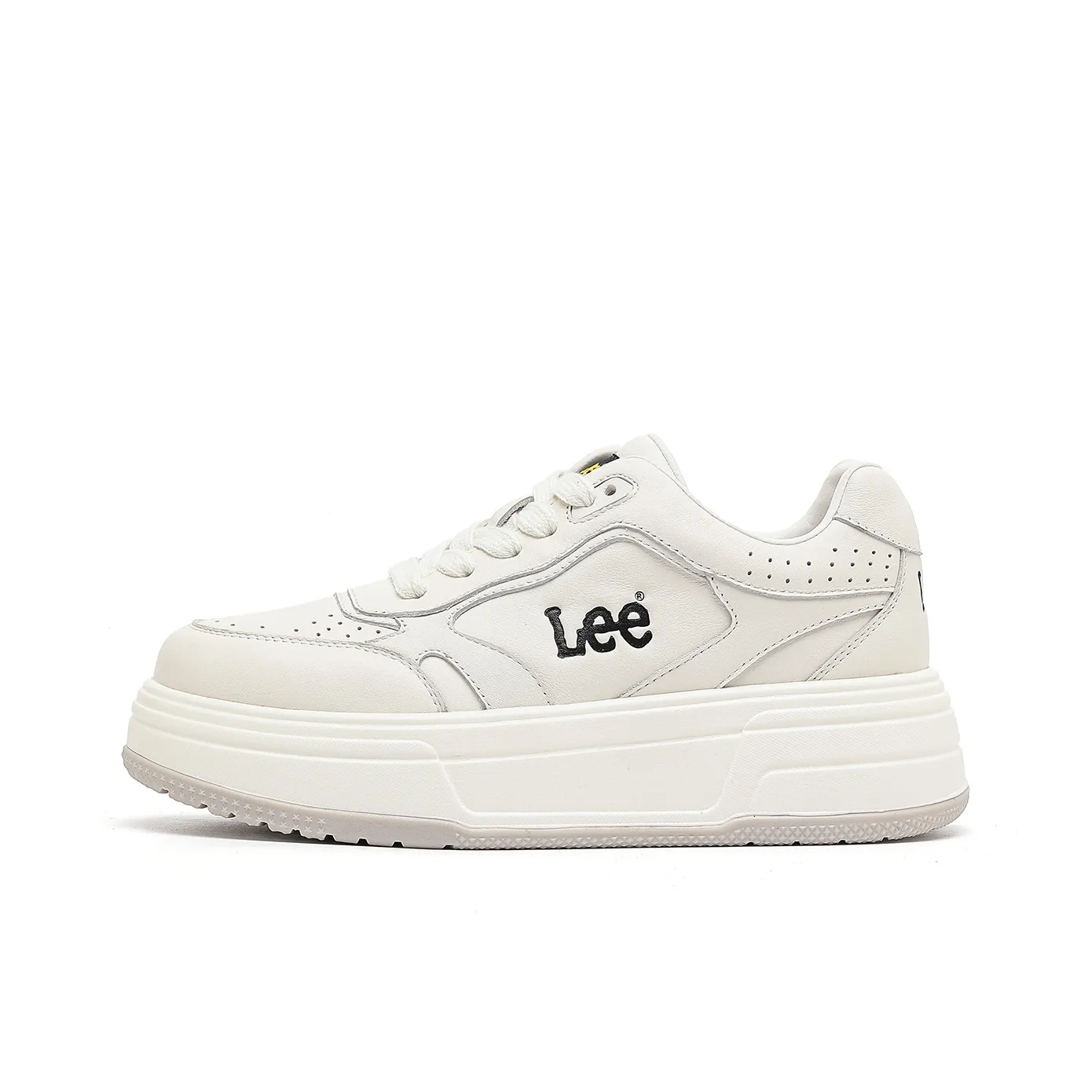 Lee Белые Кроссовки Амортизация Дышащие Увеличение Высоты Низкие Кроссовки для Скейтбординга Женские