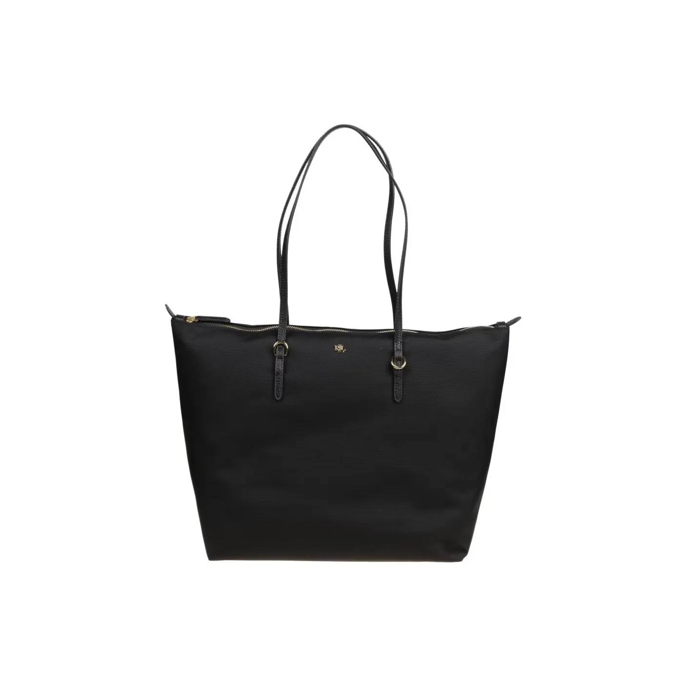 Ralph Lauren Nylon Tote Bag, Shopping Bag, Shoulder Bag, Handbag Large Size Women's Black