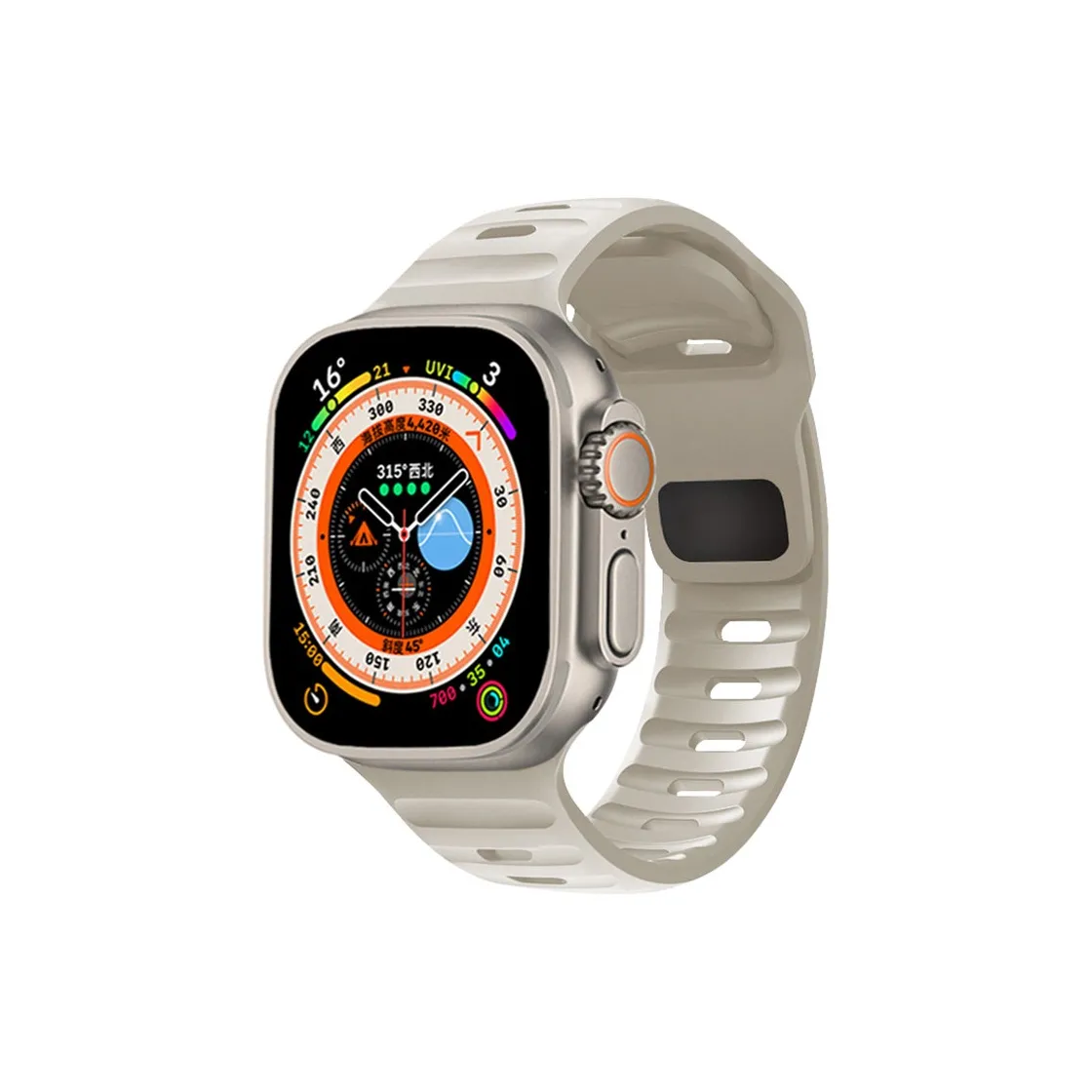 ZHENGGUANG Strap Apple Compatibility Silicone Material