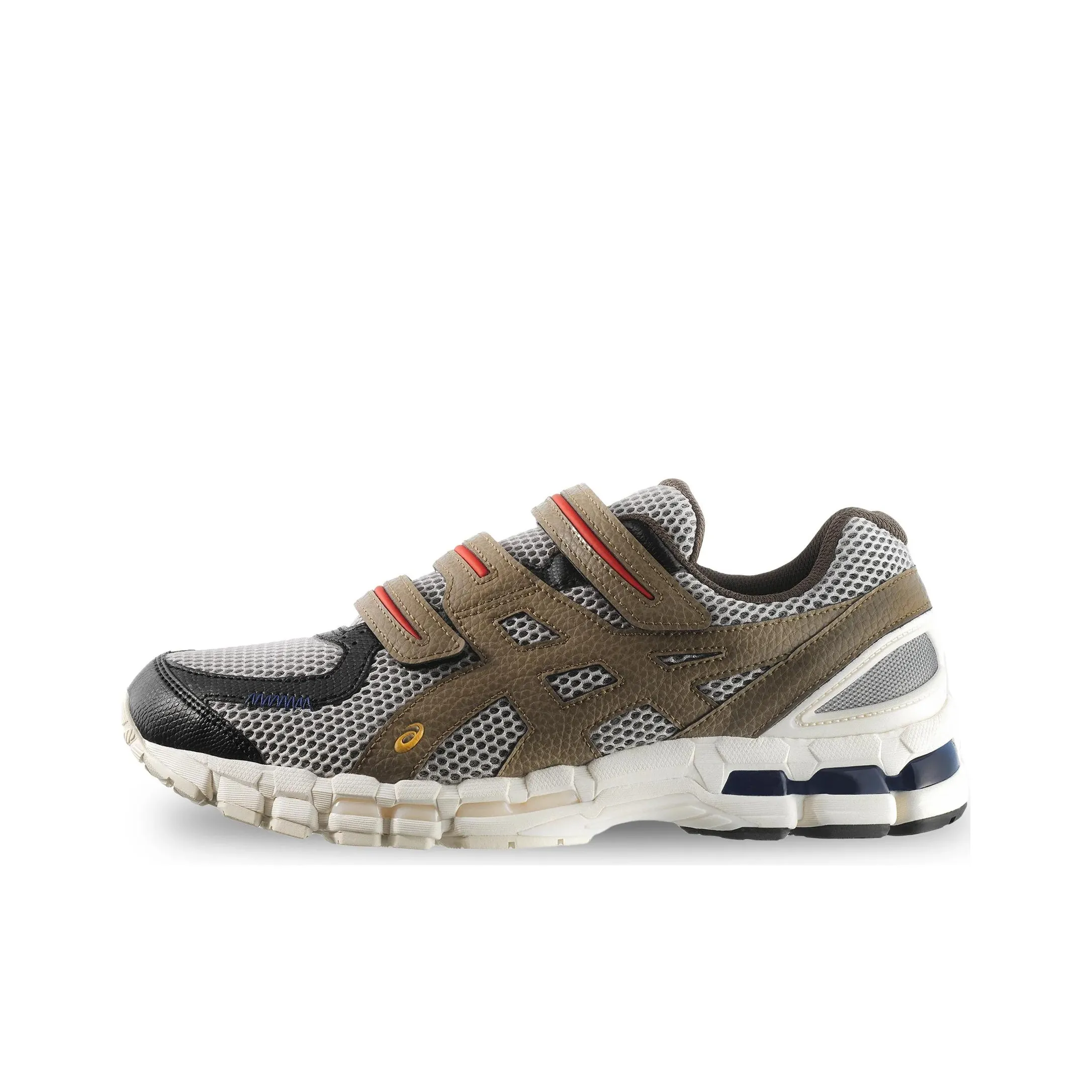 HAL STUDIOS x Asics Anti Slip Wear Resistant Low Top Running Shoes Unisex White Brown