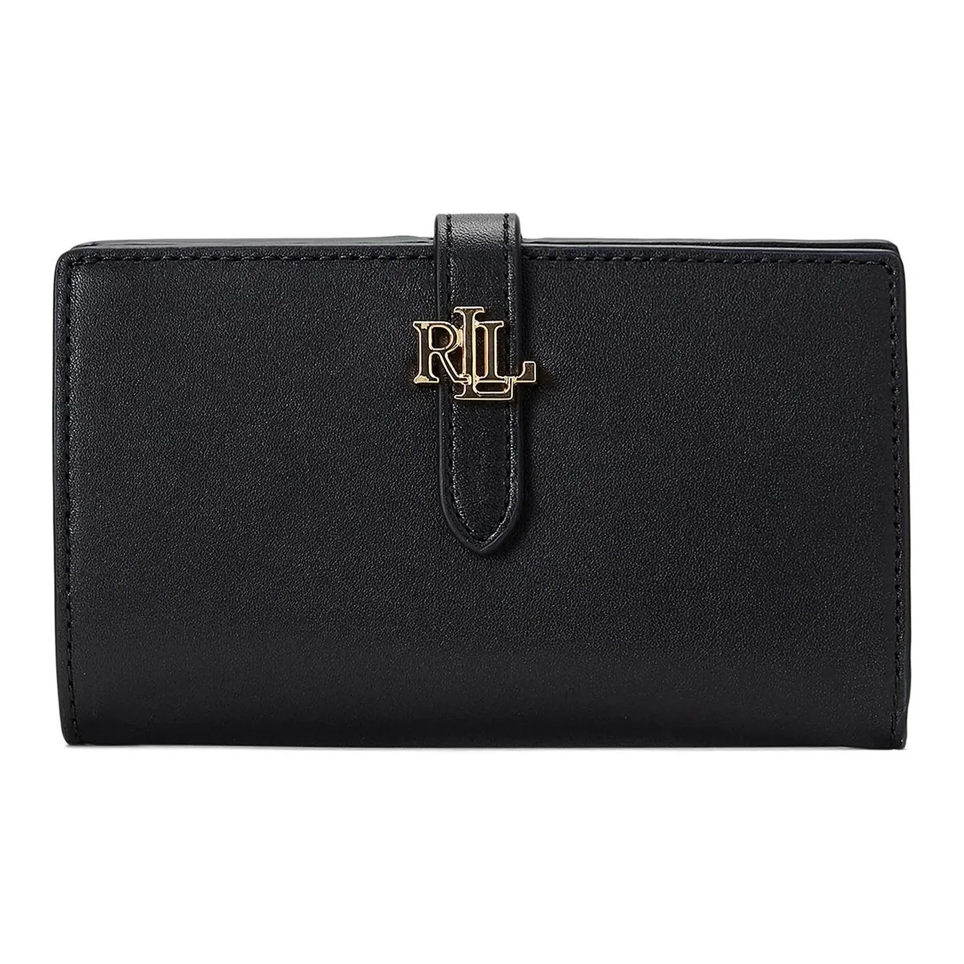 LAUREN RALPH LAUREN Logo Plaque Rectangular Wallet