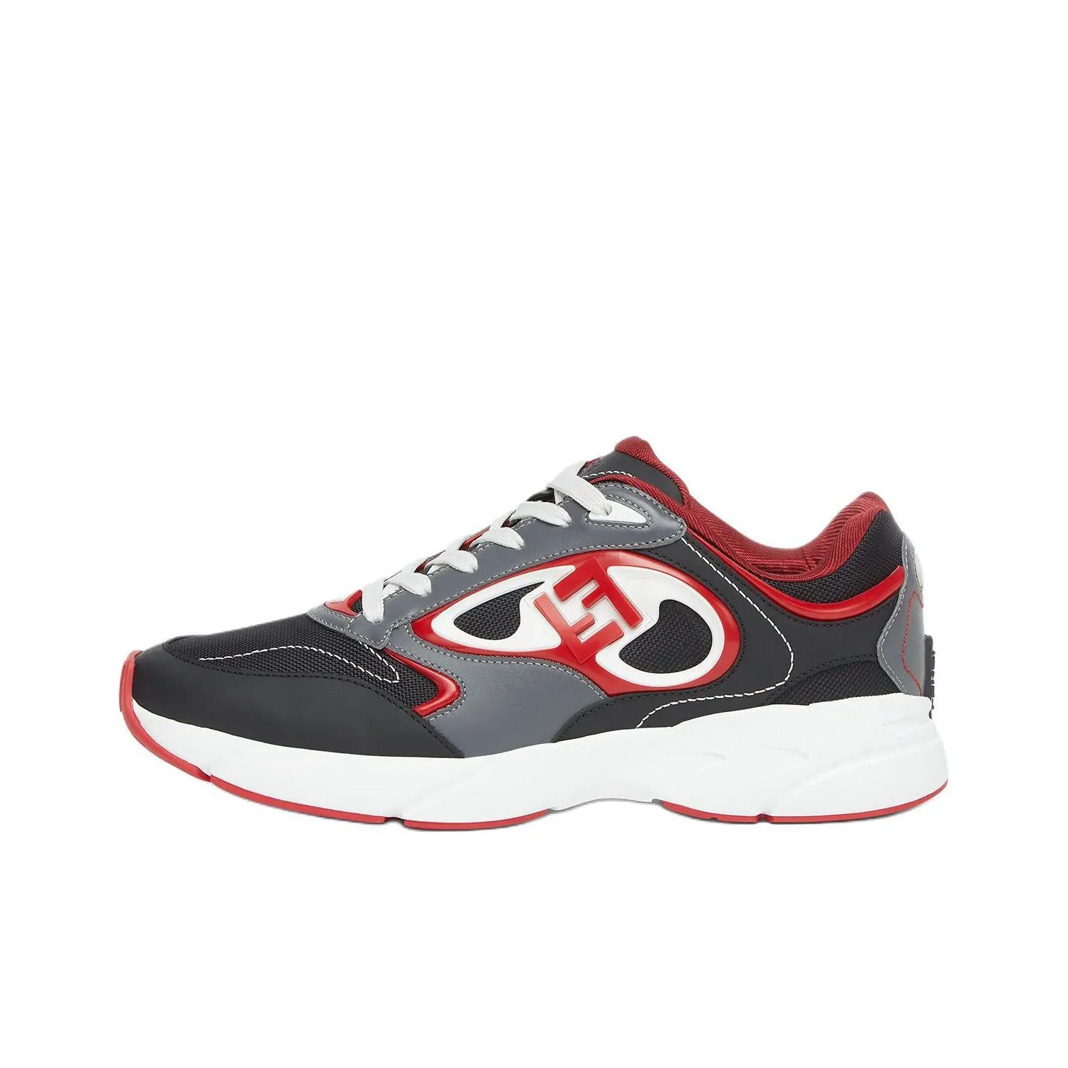 FENDI Forward Lace Up Sneakers