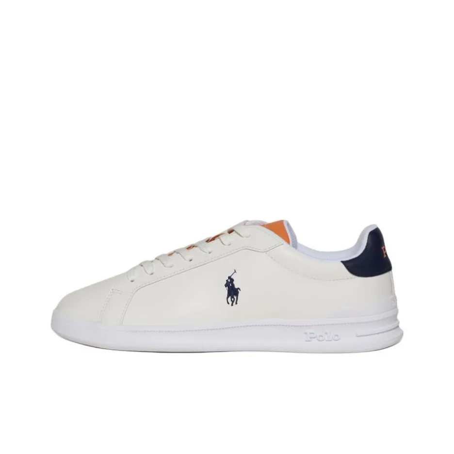 Polo Ralph Lauren Court Скейтборд Кроссовки Мужские Белые