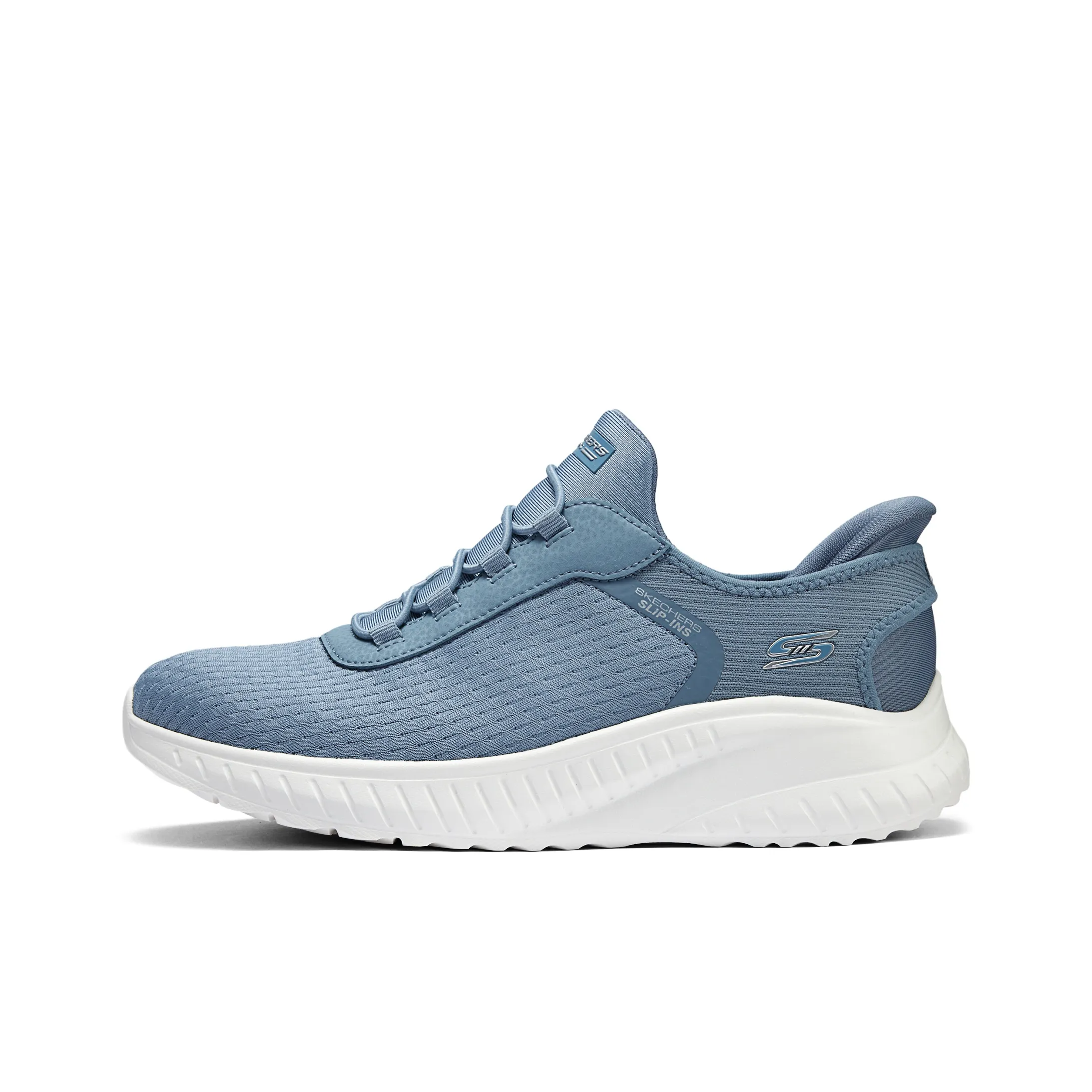 Skechers Low Top Casual Shoes Women's Dark Gray Blue