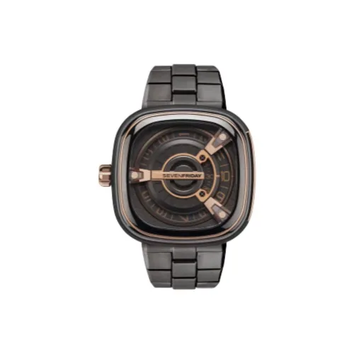 SEVENFRIDAY Автоматический Механический Часы Мужские Movement 47mm*47,6mm Серый