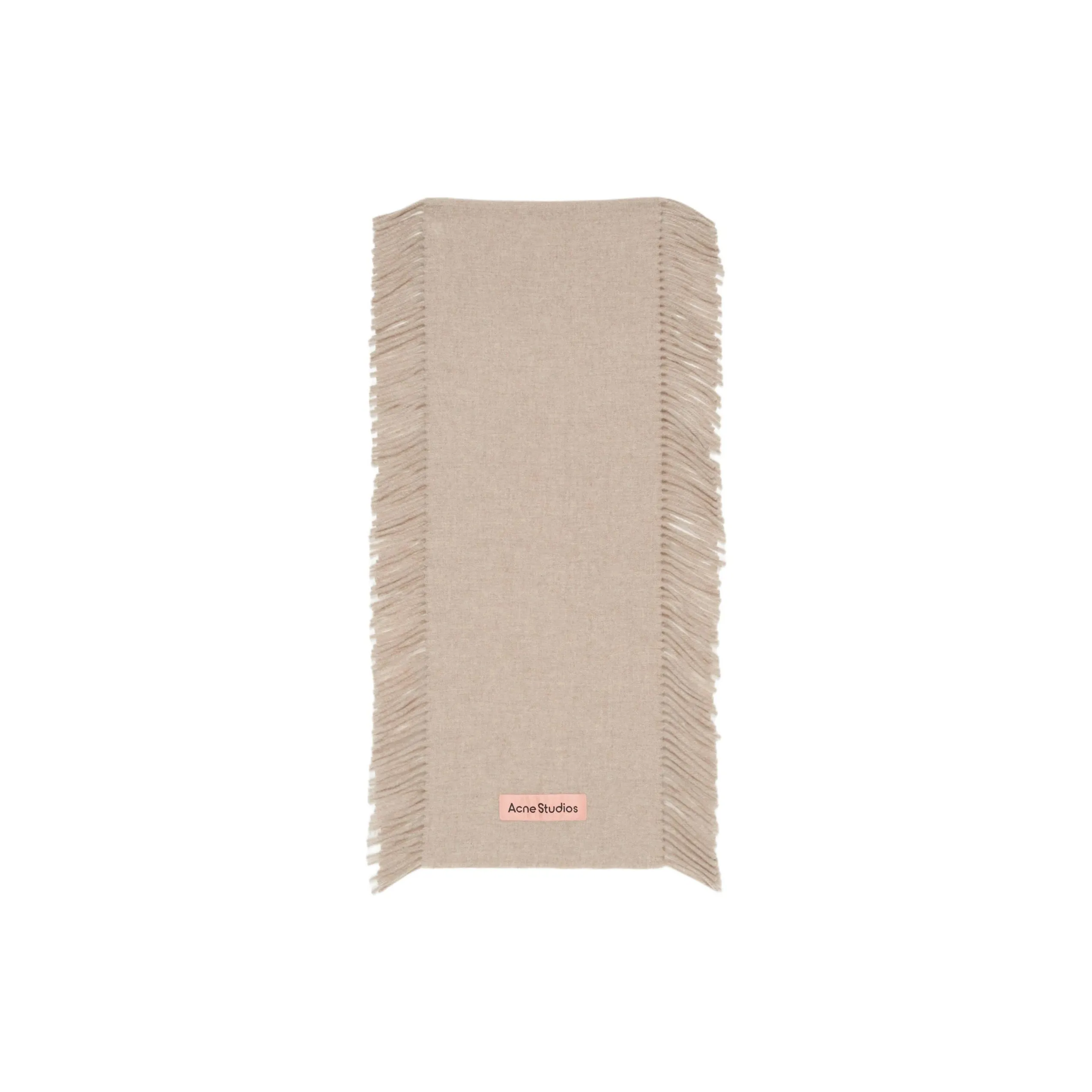 Acne Studios Шерпа Шарфы Унисекс Овсяный