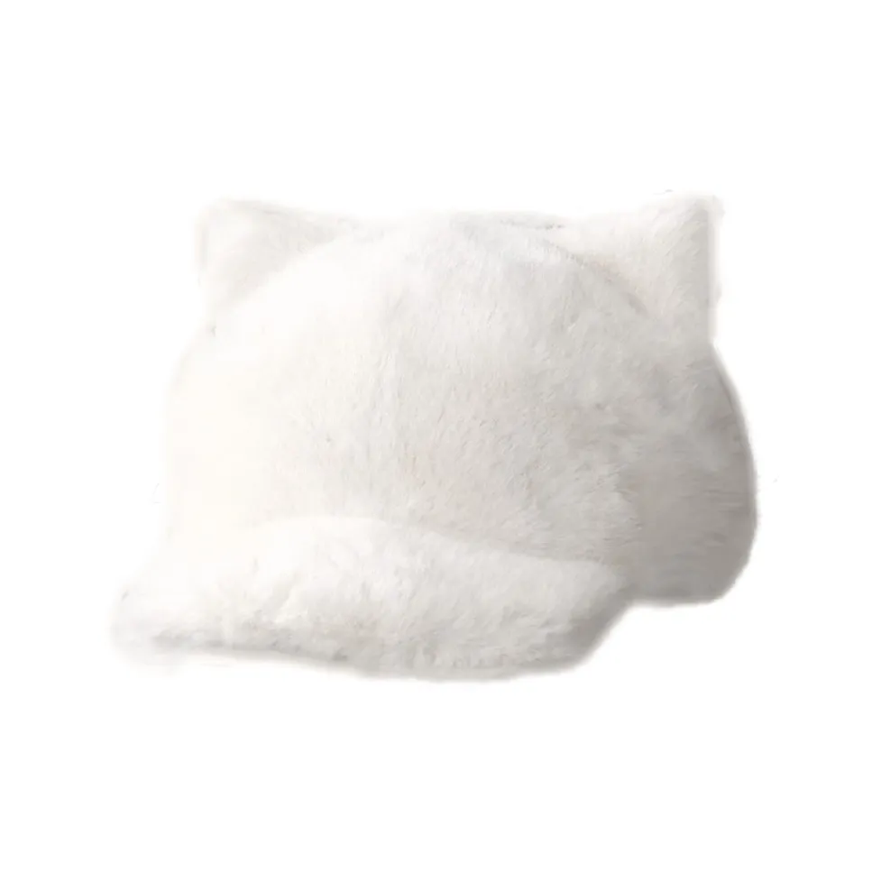 AAJF Faux Mink Fur Baseball Caps Unisex
