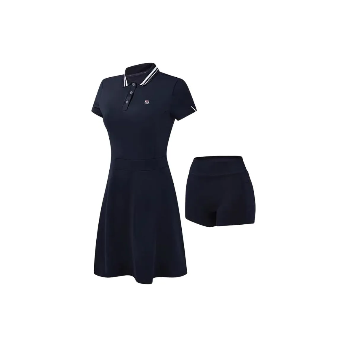 FILA Short-Sleeved Dresses Women's RD Royal Blue
