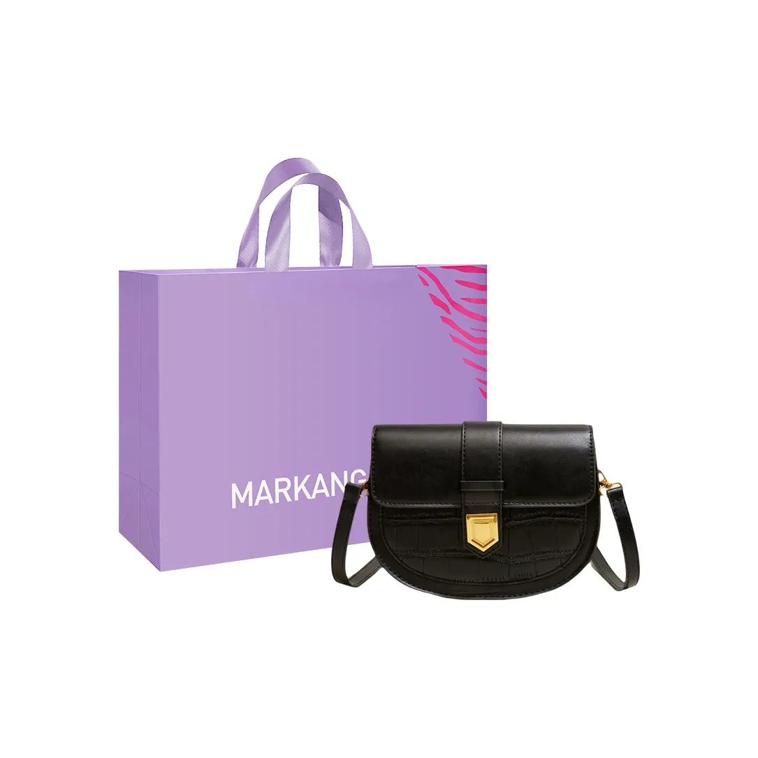 MARKANGARO PU Saddle Bag Regular Women's