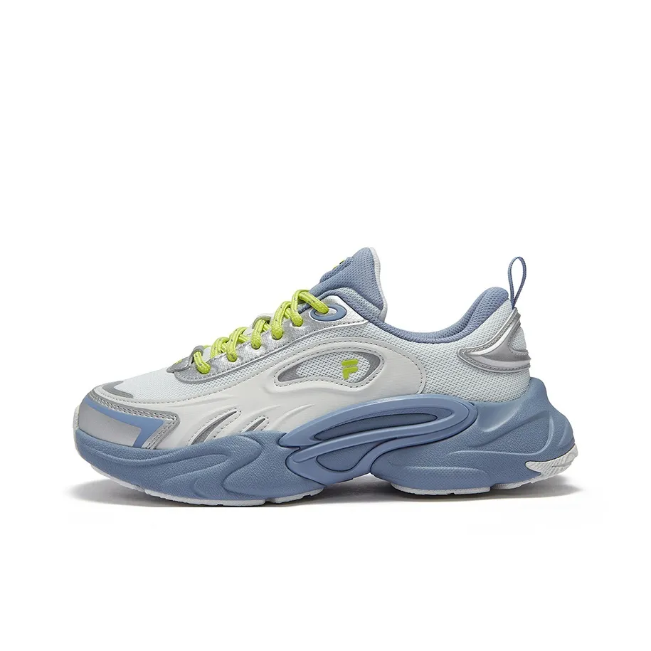 FILA FUSION FORCE Gravity Shoes Low Top Casual Shoes Women's Blue Gray