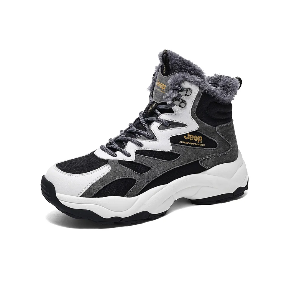 JEEP Противоскользящая Водонепроницаемая MID Топ Альпинистская Обувь Мужская