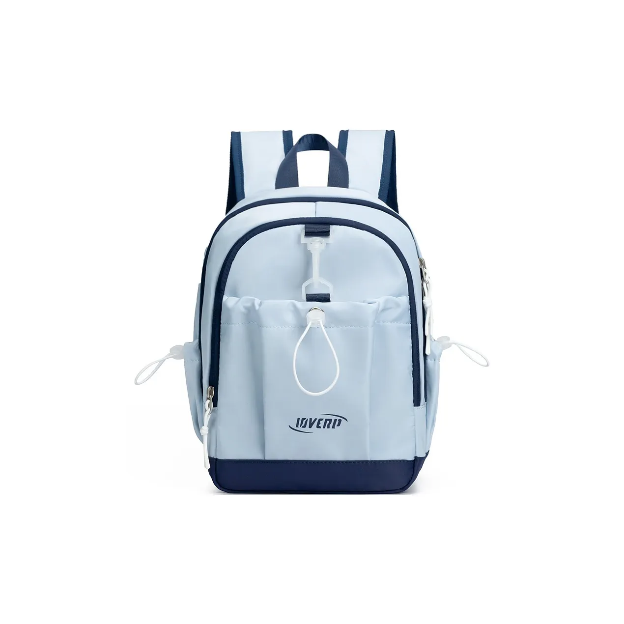 LOVERPUSS Ткань Minimalist Style Fashion Уличный Маленькая Сумка Студенческая Рюкзак Маленькая Женский Морская соль Синий