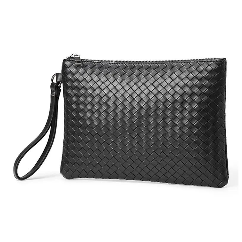 ROSEROOEN PU Clutch Regular Unisex Black