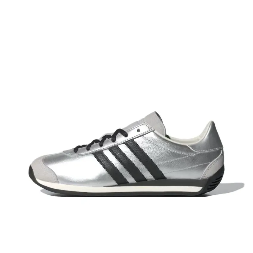 Adidas Country Og Silver Metallic Black Women's