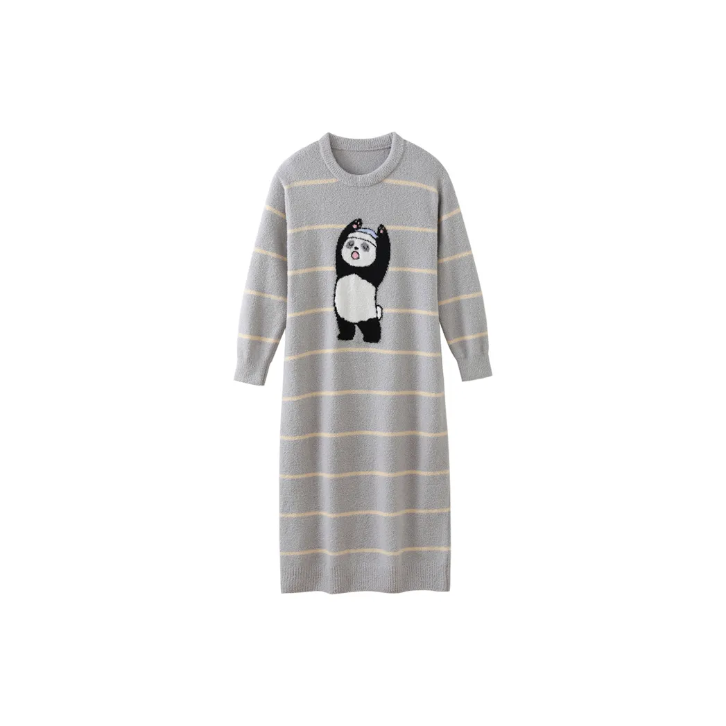 JINGYUN Deep Sleep 70 Series Nightgown Women's Gray
