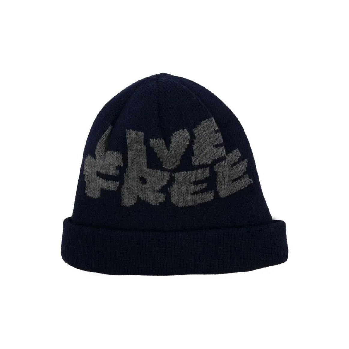 Comme Des Garçons Shirt Intarsia knit Beanie Hat