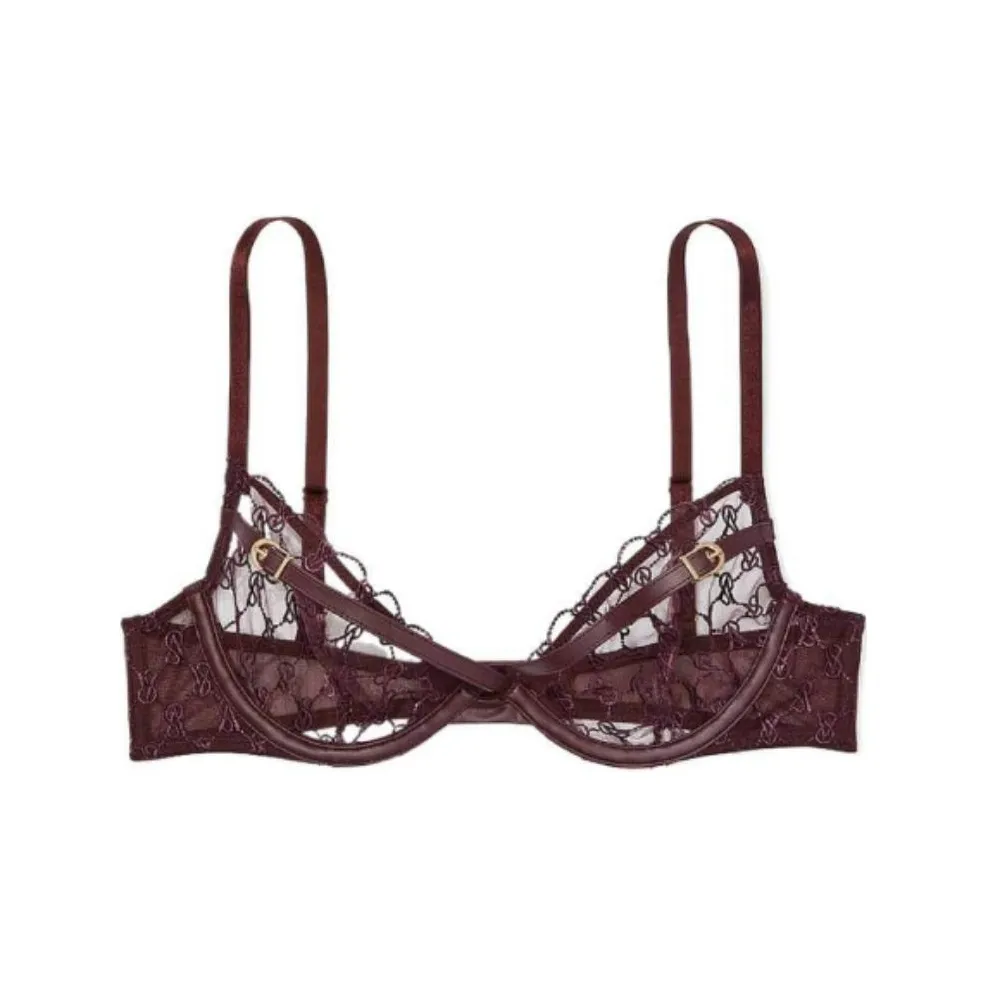 Victoria's Secret Бюстгальтер Женский Ржаво-Красный