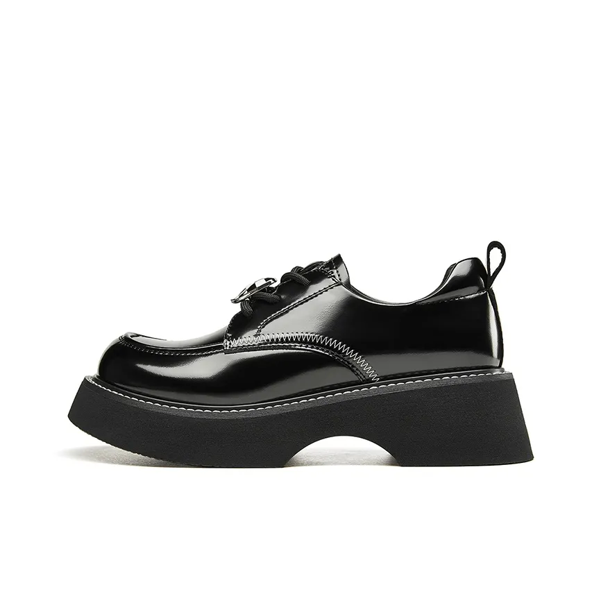 KANGNAI Loafers Women's Black/Apricot