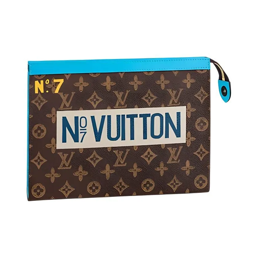LOUIS VUITTON Pochette Voyage Monogram Brown