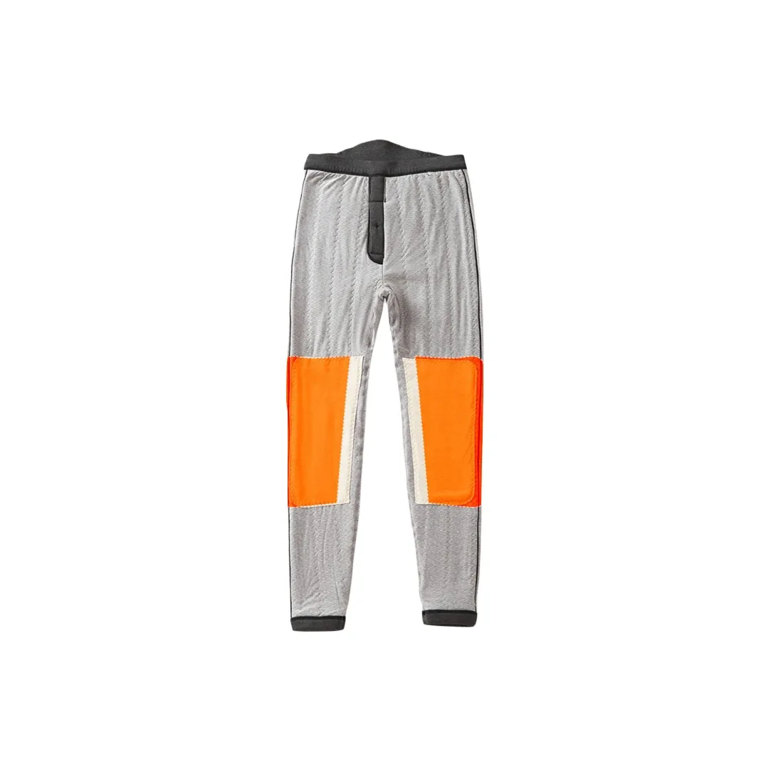 H YXIANG Thermal Pants Men's Black Gray