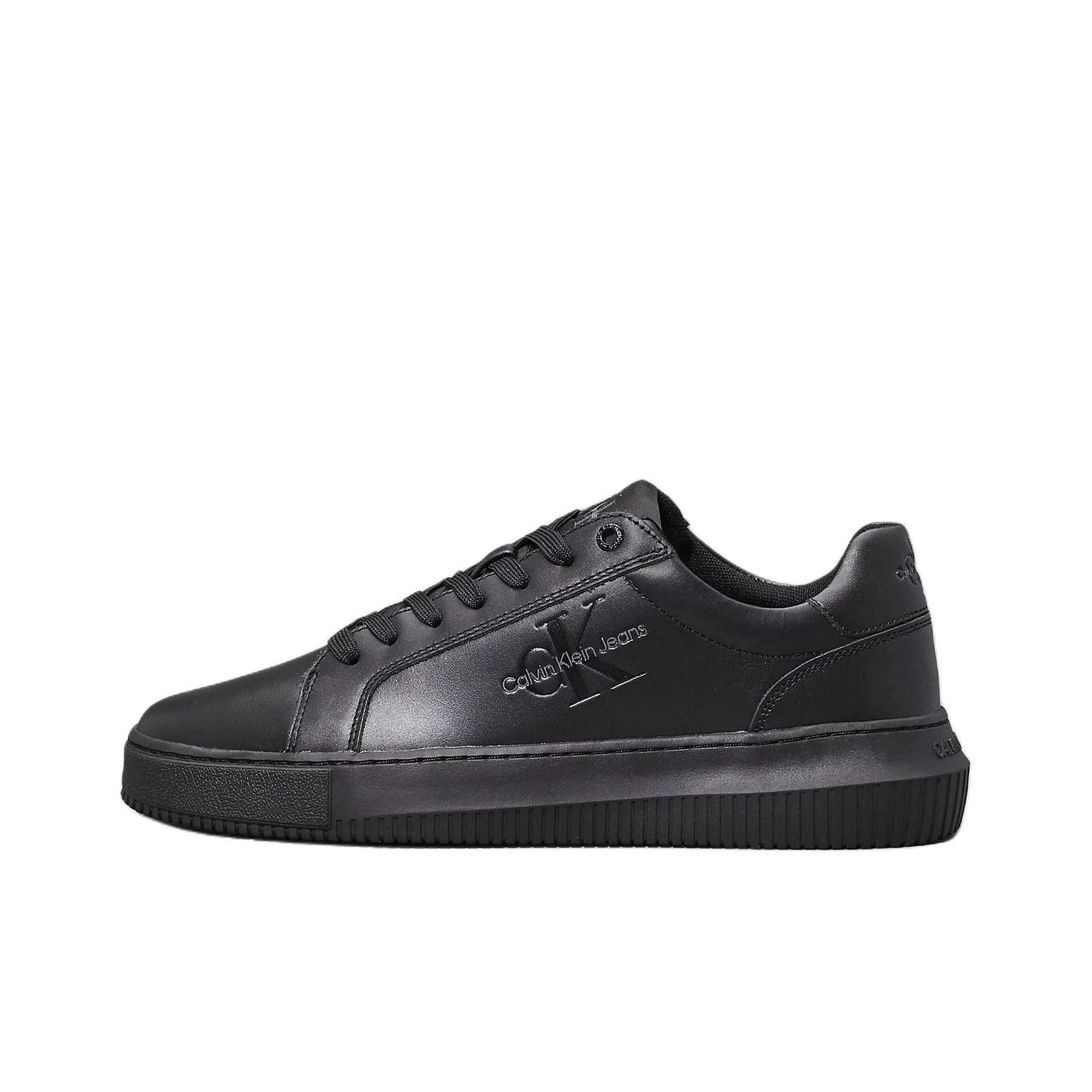 Calvin Klein Pantaloni per costume tradizionale bianco oro Low Top Skateboard Shoes Men's Black