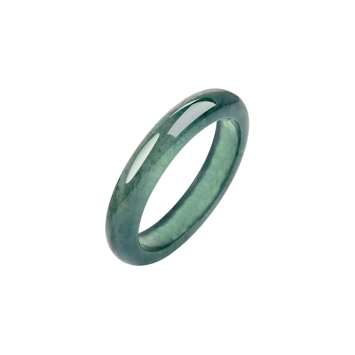 CHOW TAI FOOK Ice Glutinous Jadeite Rings Women's