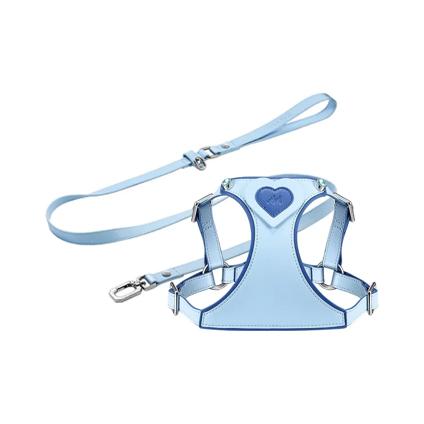 MARS MAIL Pet Heart Style Tank Top Chest Straps