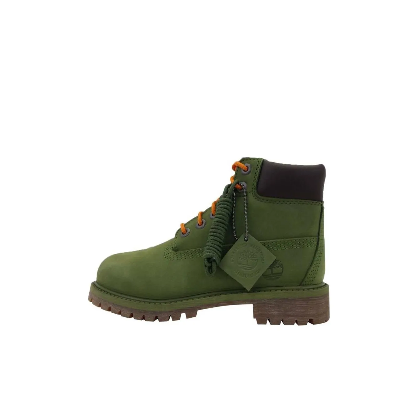 Timberland Противоскользящие Устойчивые к истиранию Детские ботинки Зеленые Детские