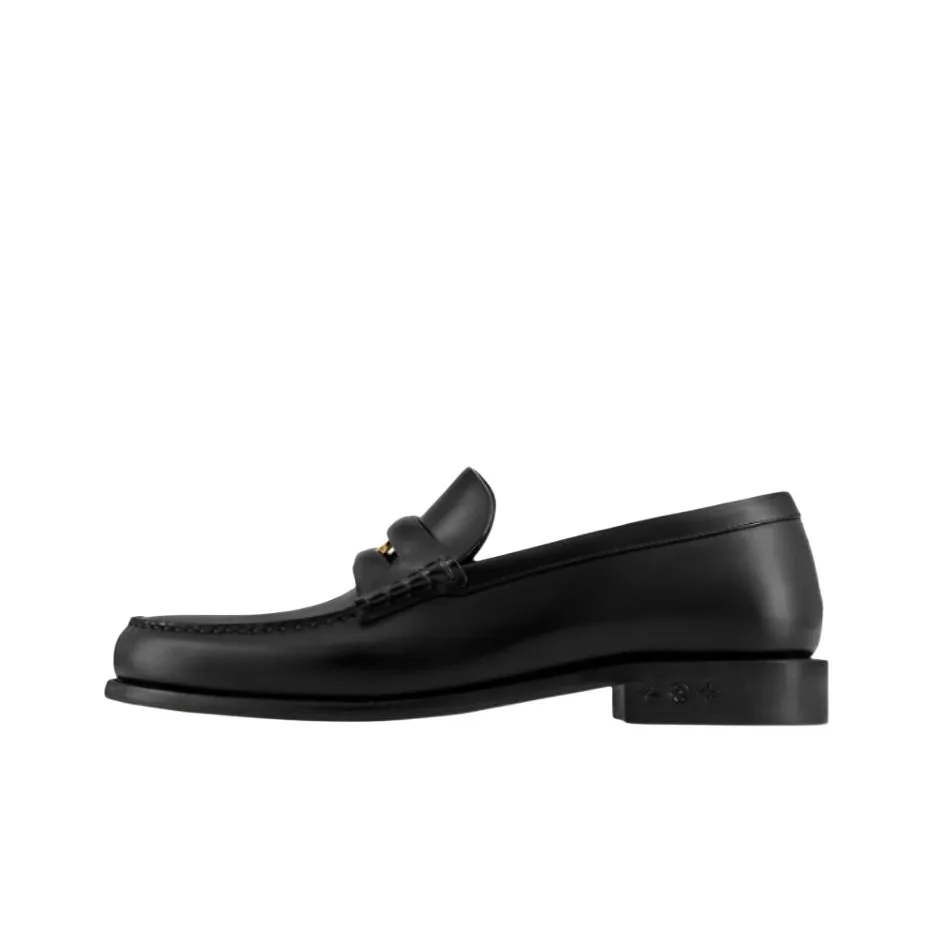 LOUIS VUITTON Loafers Men's Black