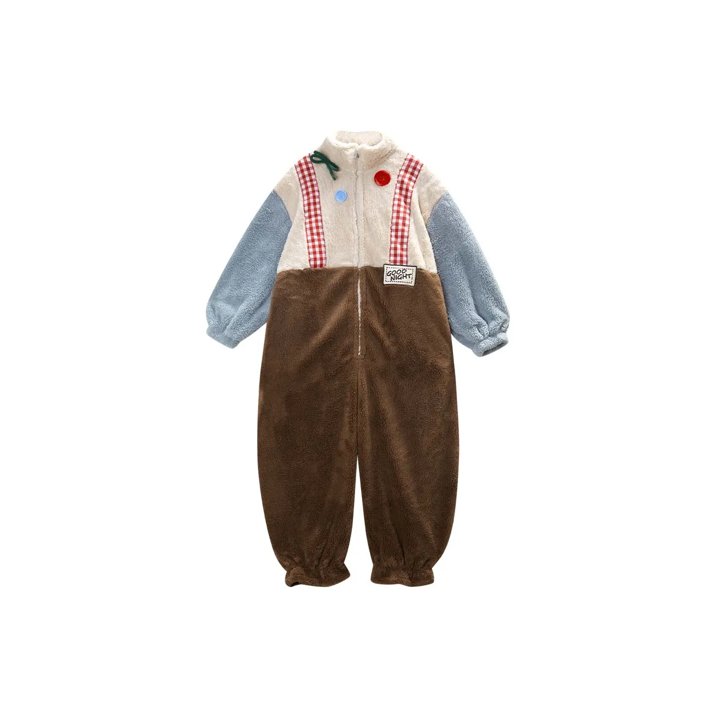 GUKOO Home Onesies Women's Light Pink Coffee