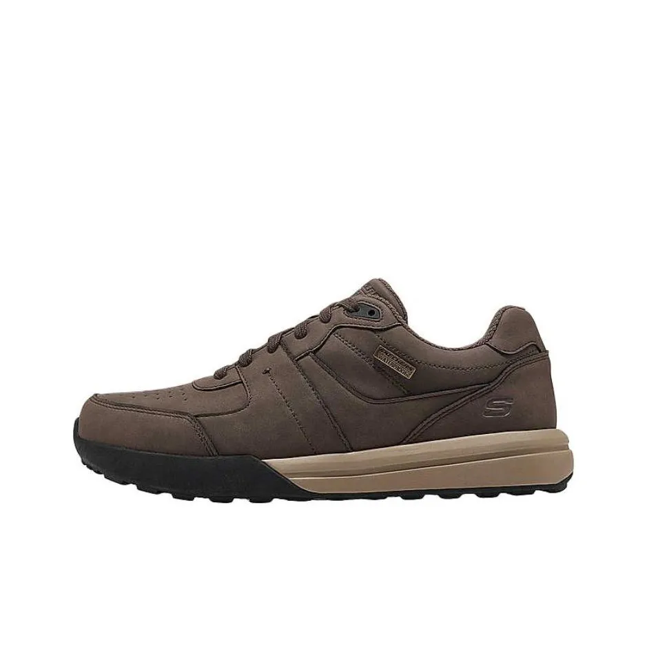SKECHERS MENS USA Низкий Топ Casual Мужской Темно-Коричневый