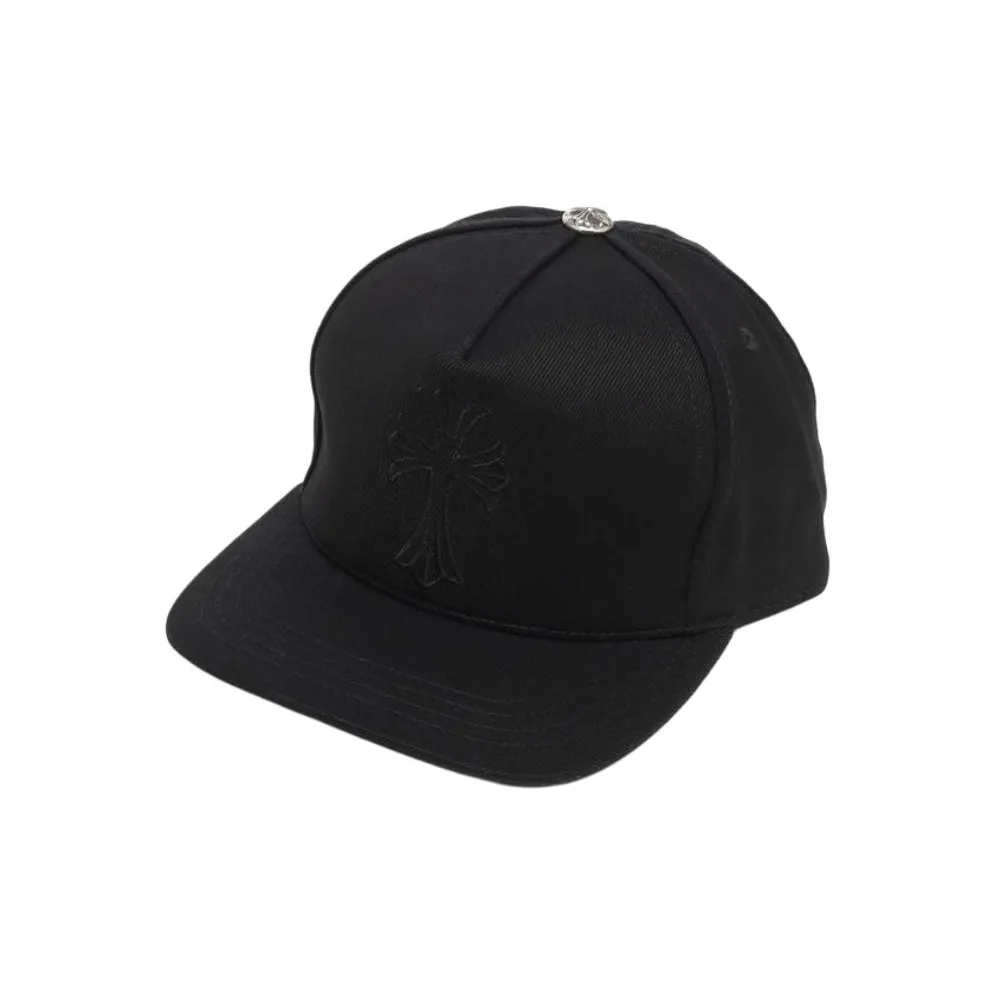 Chrome Hearts Cotton Baseball Caps Men's Black