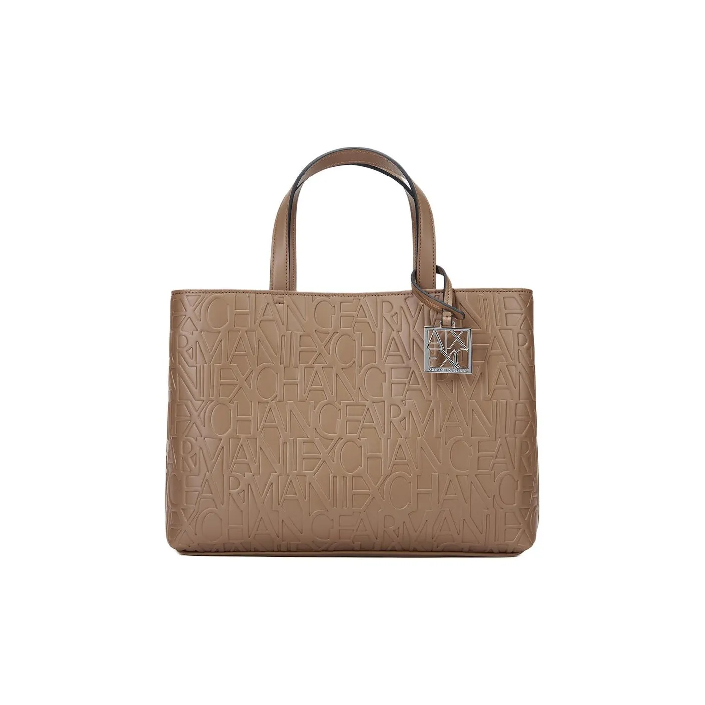 ARMANI EXCHANGEAE ПУ (полиуретан) Сумка-тоут Сумка для покупок Сумка через плечо Сумка Женская Коричневый