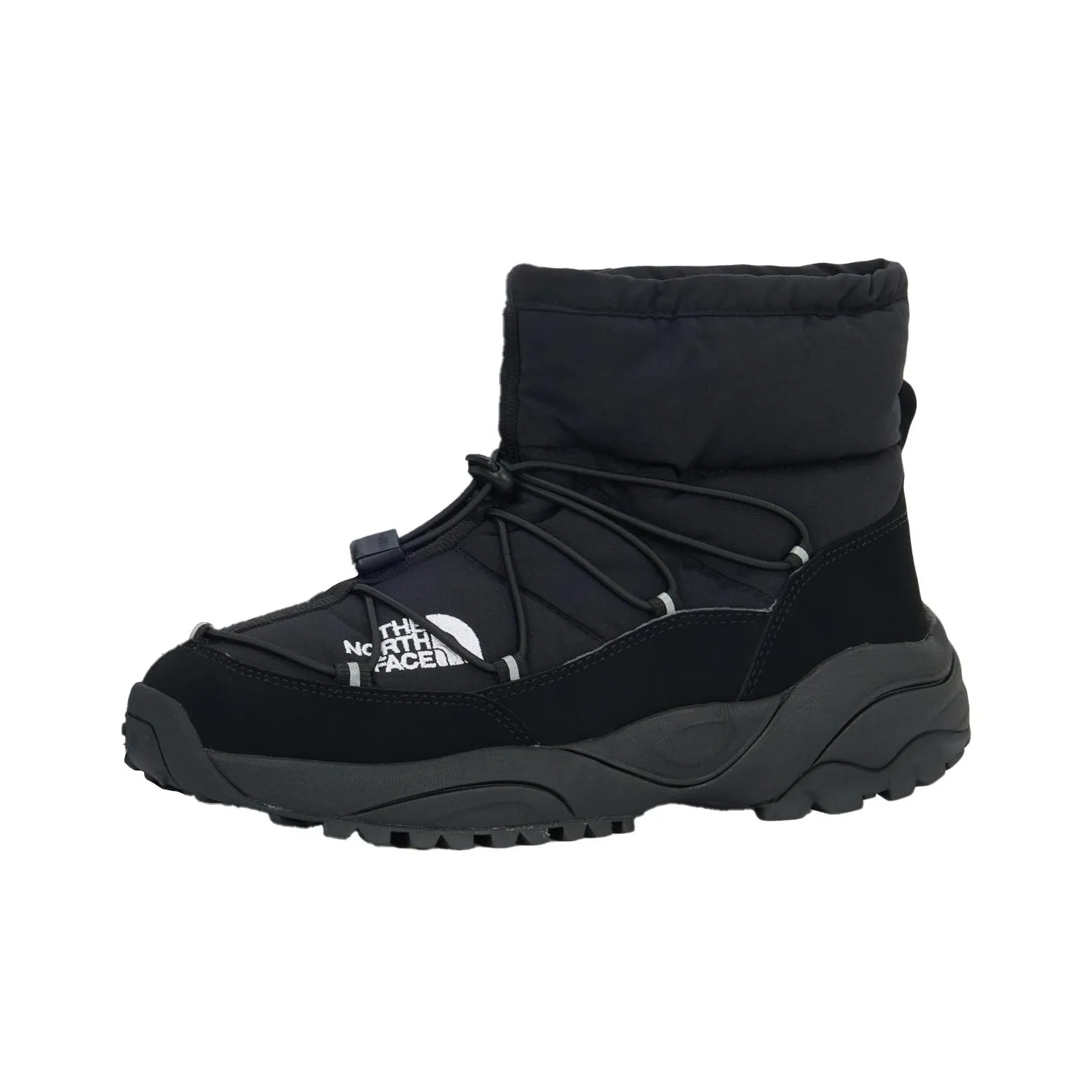 THE NORTH FACE BOREALIS Durable Cushioning Short Snow Boots Unisex Black