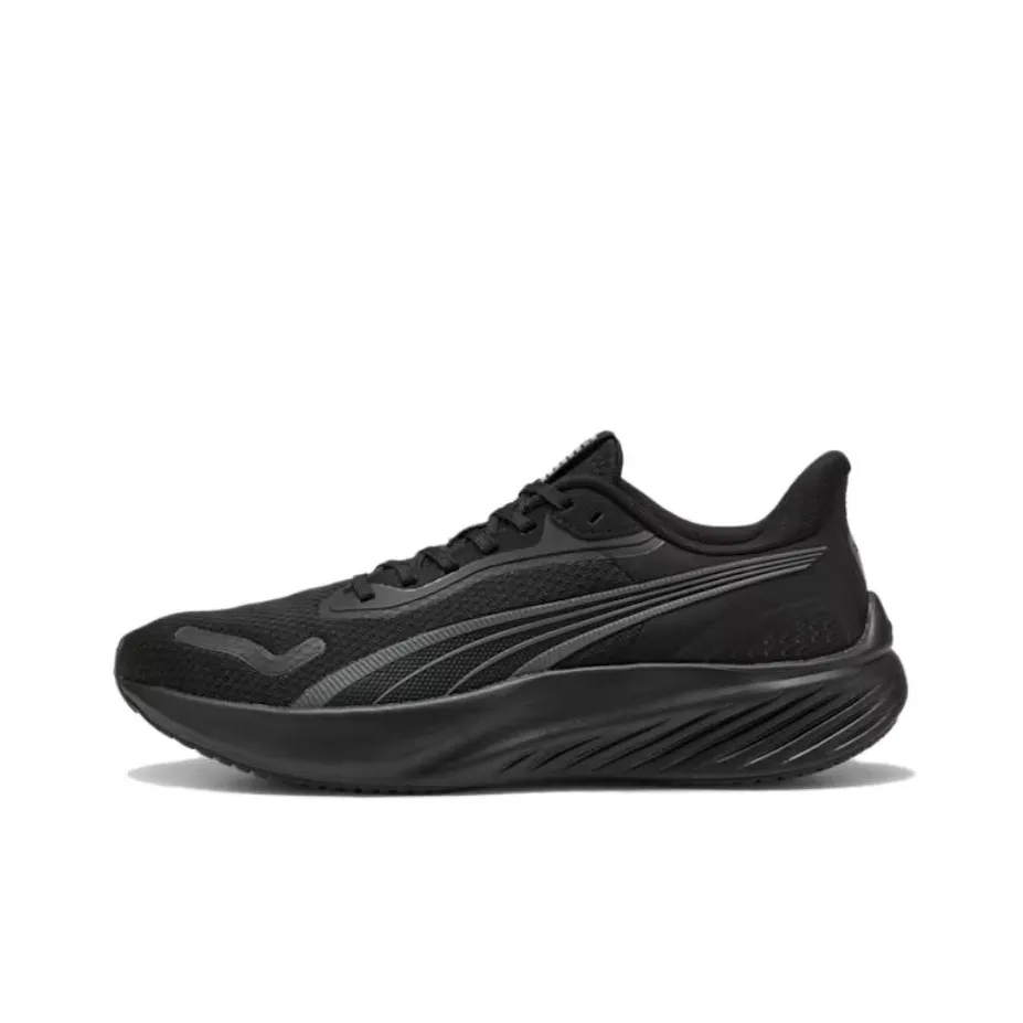 PUMA Pounce Lite Low Топ Беговые кроссовки Унисекс Черный