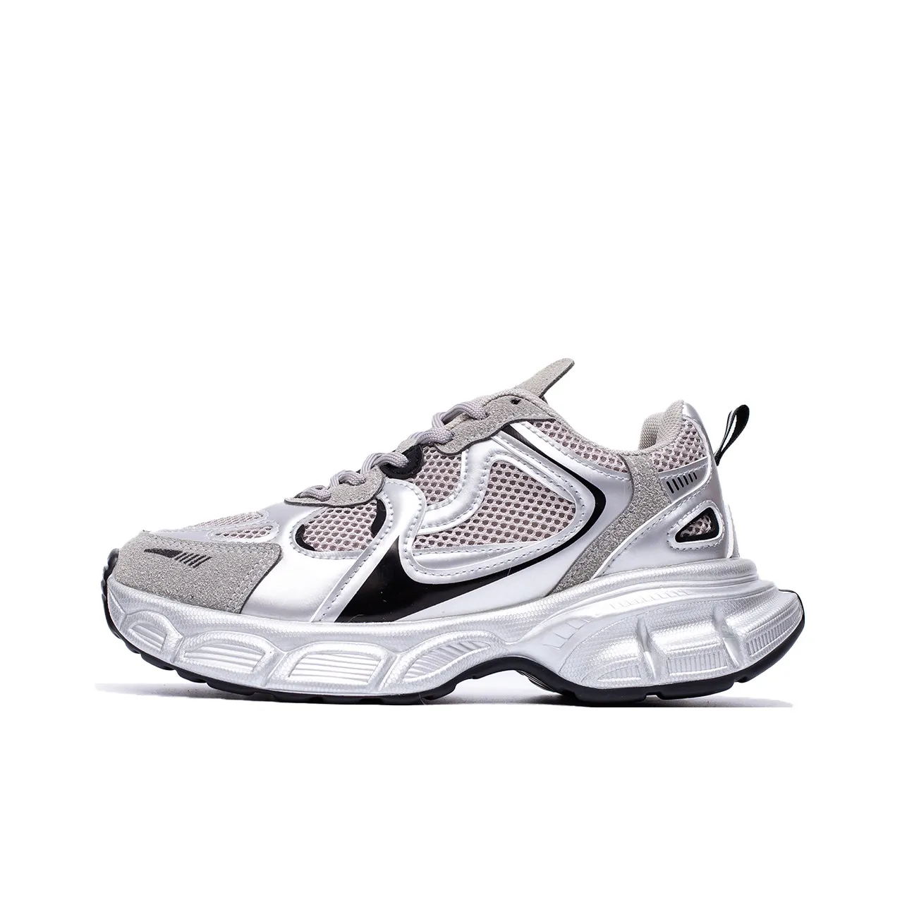 La Chapelle Casual Platform Height Increasing Wear-Resistant Slip-Resistant Low-Top Chunky Sneakers Women's
