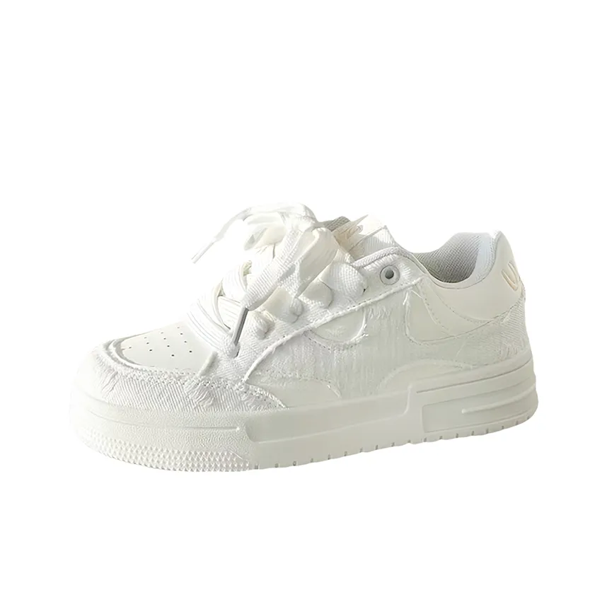 Fawn Miri Anti Slip Wear Resistant Low Top Skateboard Shoes Women's Ecru