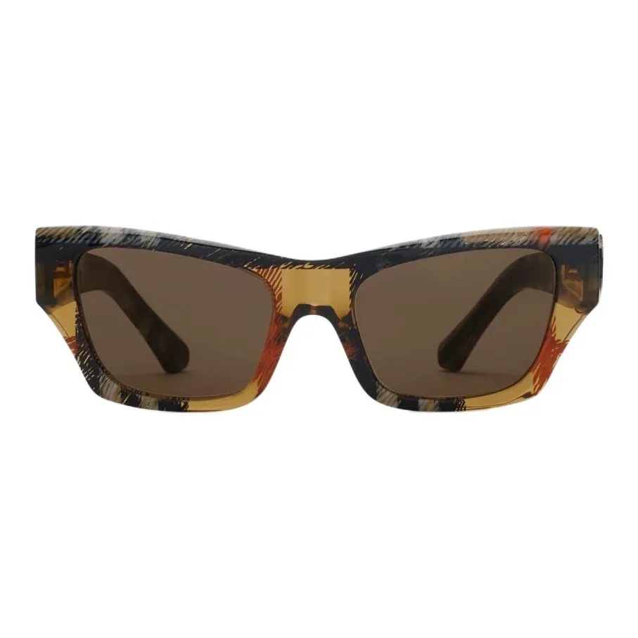 Burberry Eyewear Shield Facet Sunglasses