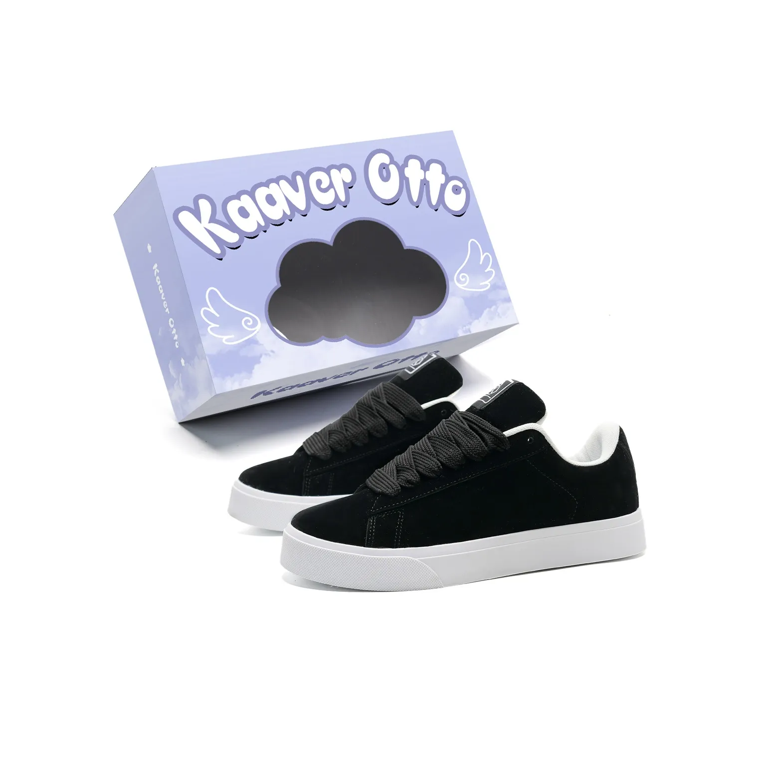 KAAVER OTTO Fashionable Wear-Resistant Sports Skateboarding Shoes Casual Versatile Trendy Shoes Unisex