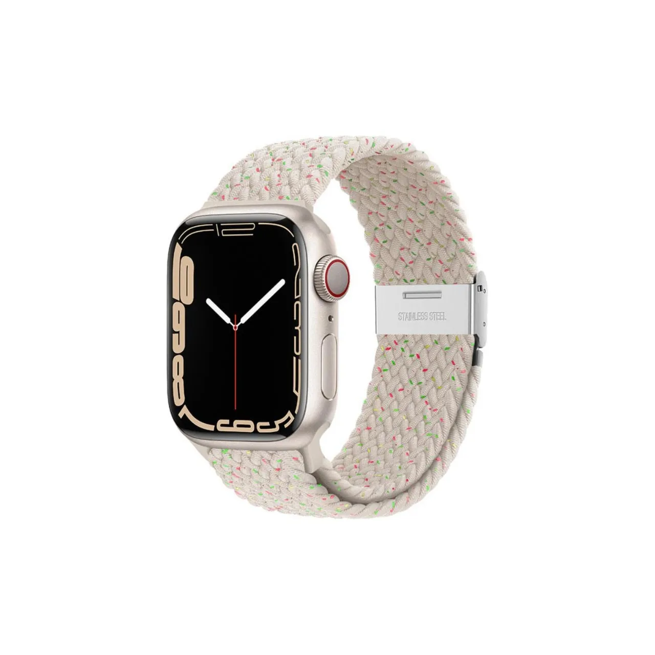 LONGYUGU Watch Band Apple Compatibility Nylon Material