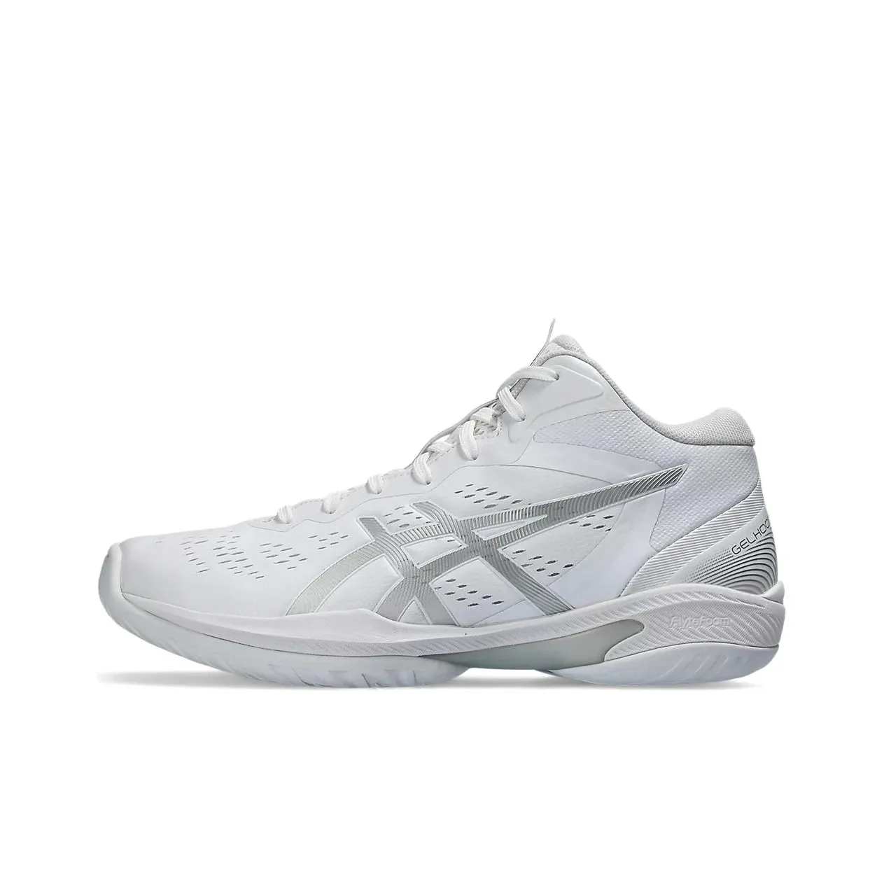 Asics GELHOOP V16 Mid Top Basketball Shoes Unisex White