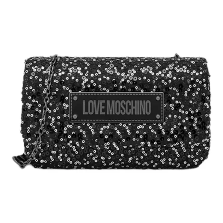 LOVE MOSCHINO Ткань Клатч Женский Черный
