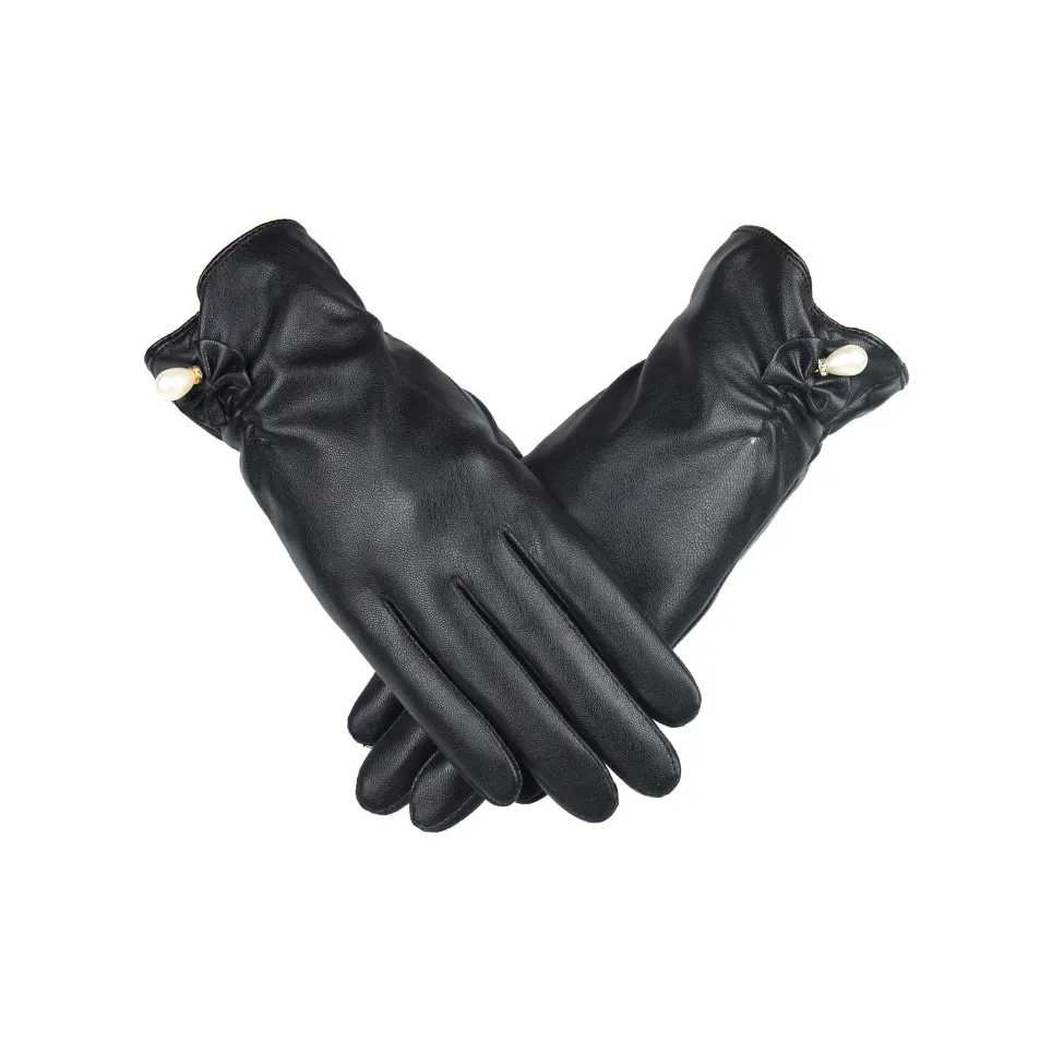 BANDICOOT Synthetic Leather Polyester Gloves Women's