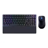 [키보드 & 마우스 세트] PBT 스타일 Warrior 2 RX 98 노와이어 Edition + 문 칼날 2 ACE