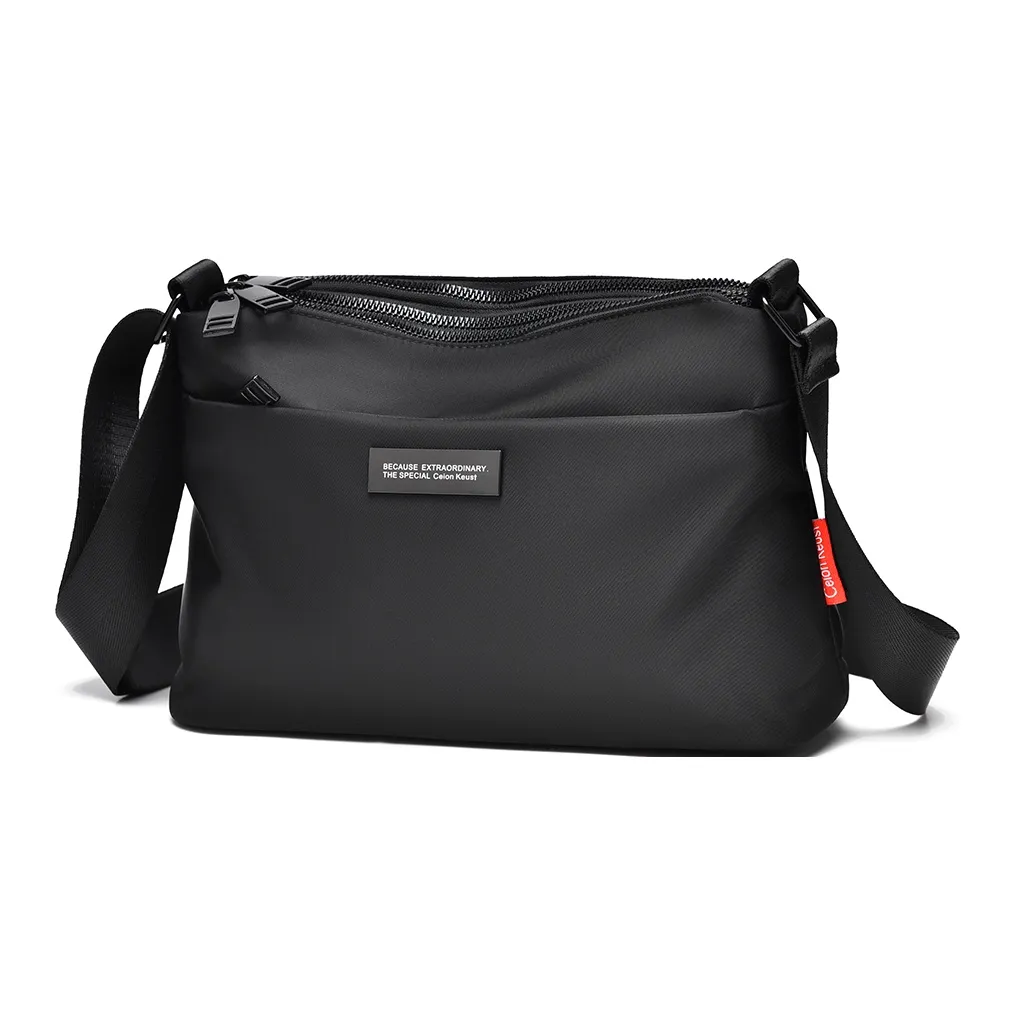 Ceion Keust Waterproof Oxford Shoulder Bag, Crossbody Bag Men's Multicolor