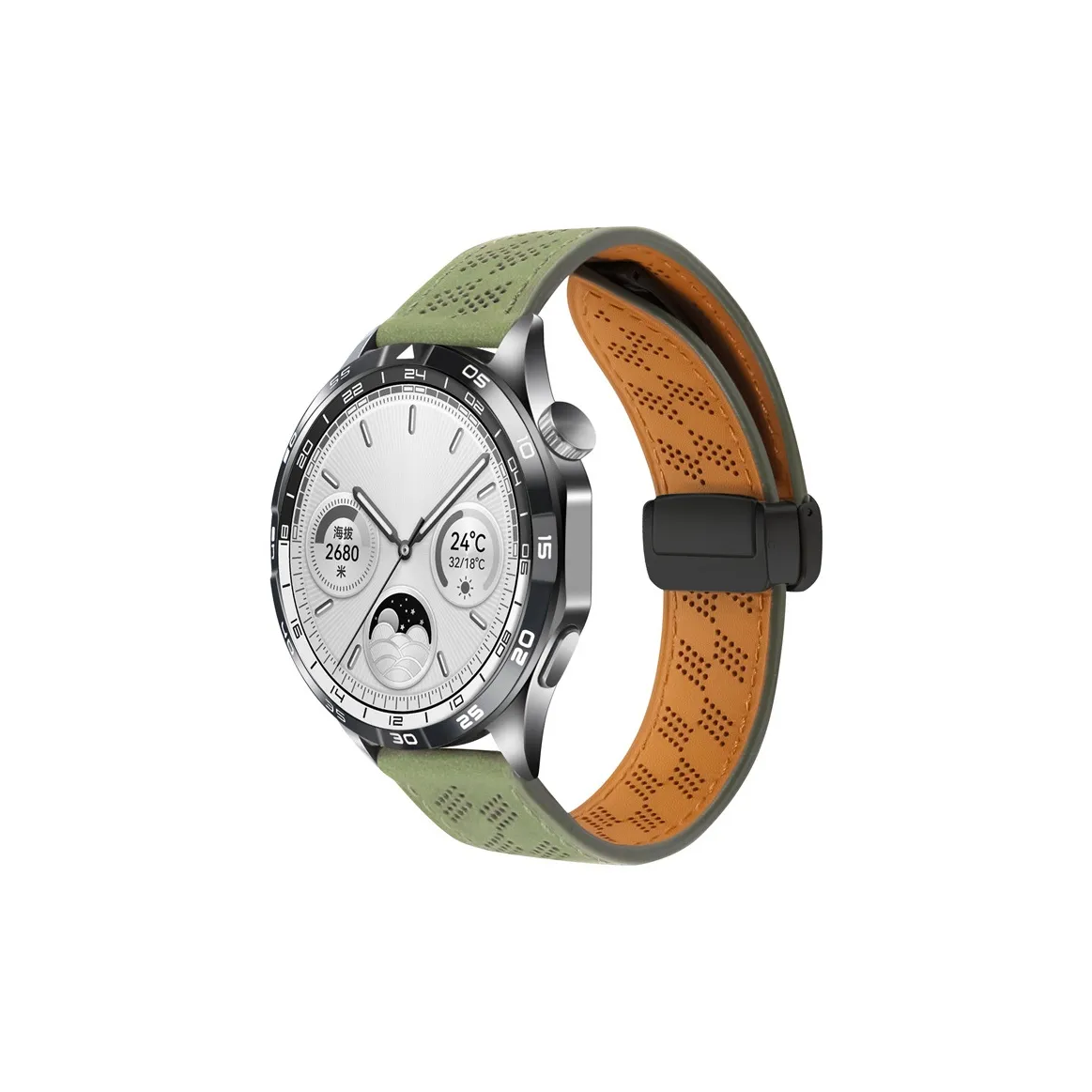 Vobafe Strap Huawei Compatibility Genuine Leather Material