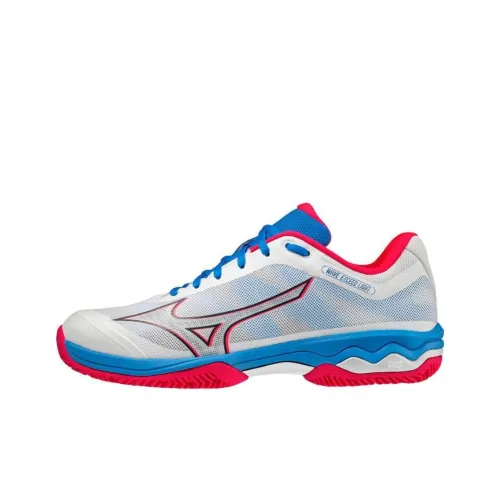 Mizuno Кроссовки для тенниса Низкие Белый Красный Синий Мужские