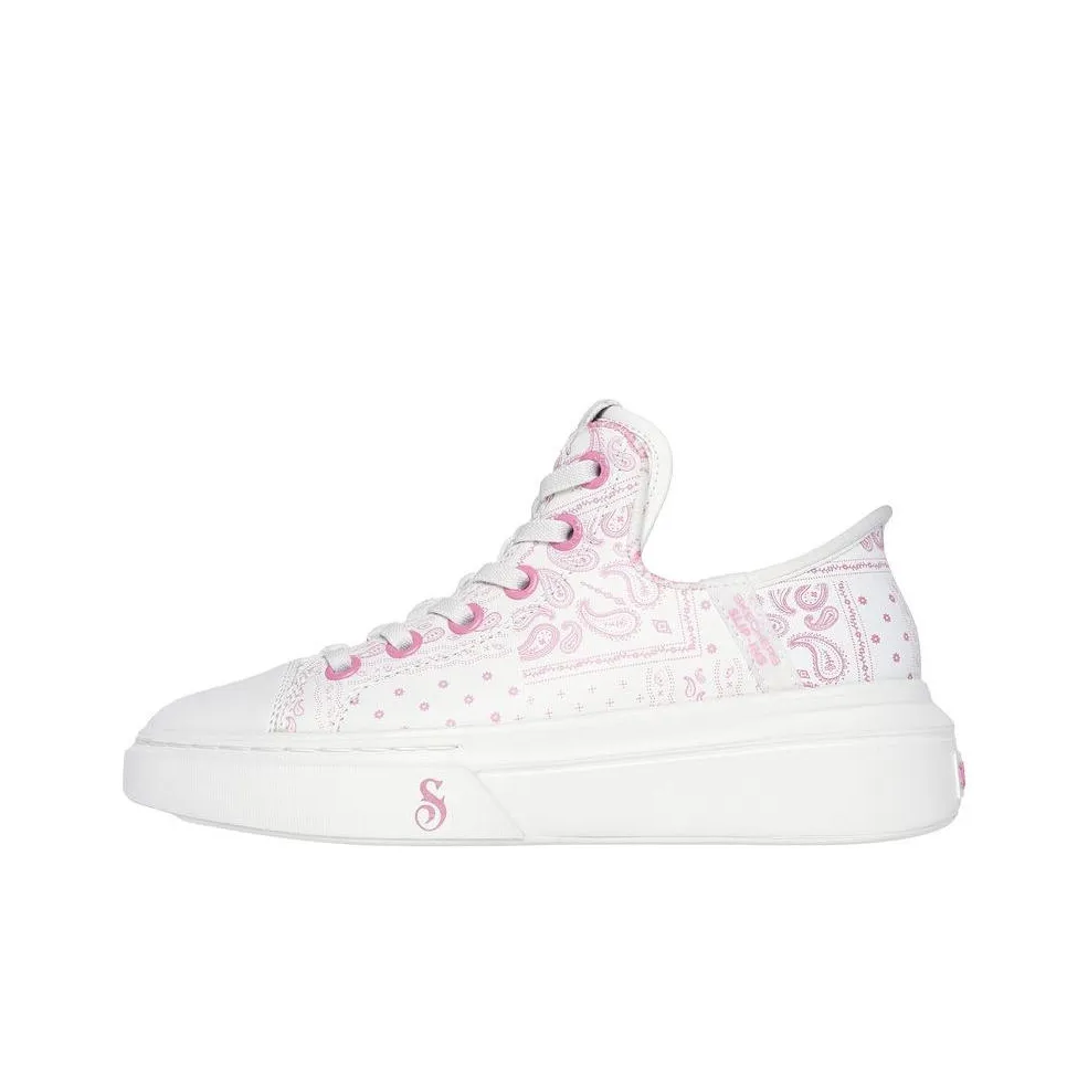 Snoop Dogg x Skechers Slip Ins Anti Slip Wear Resistant Low Top Casual Shoes Women's White