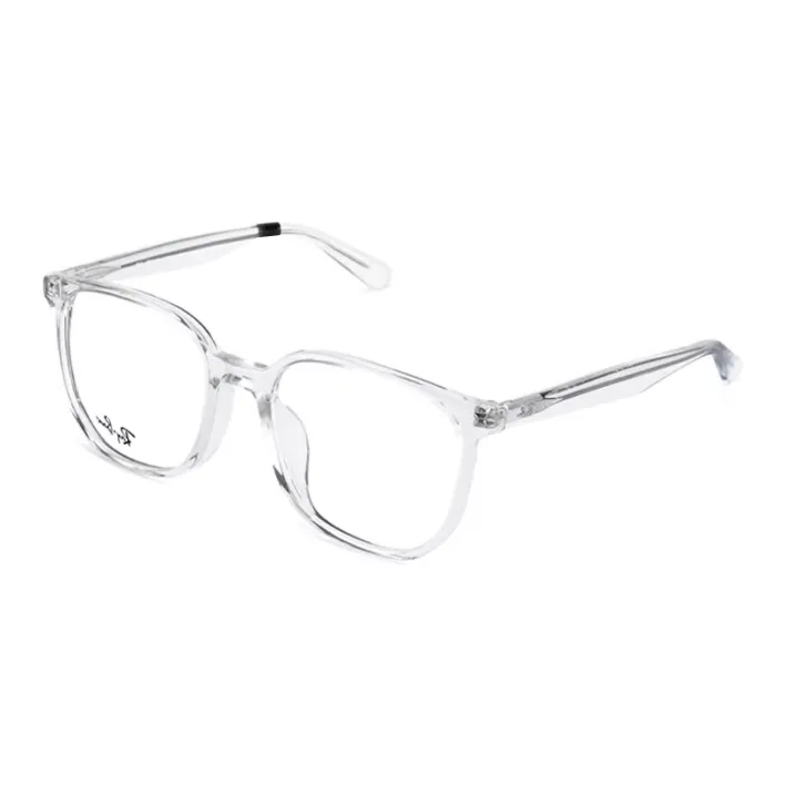 RayBan Пластиковая оправа изготовленная методом литья под давлением квадратные оправы для очков унисекс прозрачные
