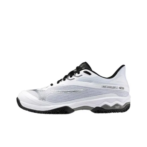 Кроссовки для тенниса Mizuno Wave Exceed Light 2, низкий верх, белые, мужские